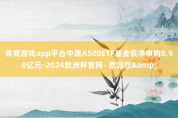体育游戏app平台中原A500ETF基金获净申购8.98亿元-2024欧洲杯官网- 欢迎您&