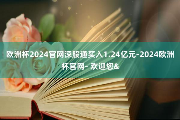 欧洲杯2024官网深股通买入1.24亿元-2024欧洲杯官网- 欢迎您&